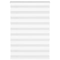 vidaXL Doppelrollo Dunkelgrau Stoffbreite 35,9 cm Polyester