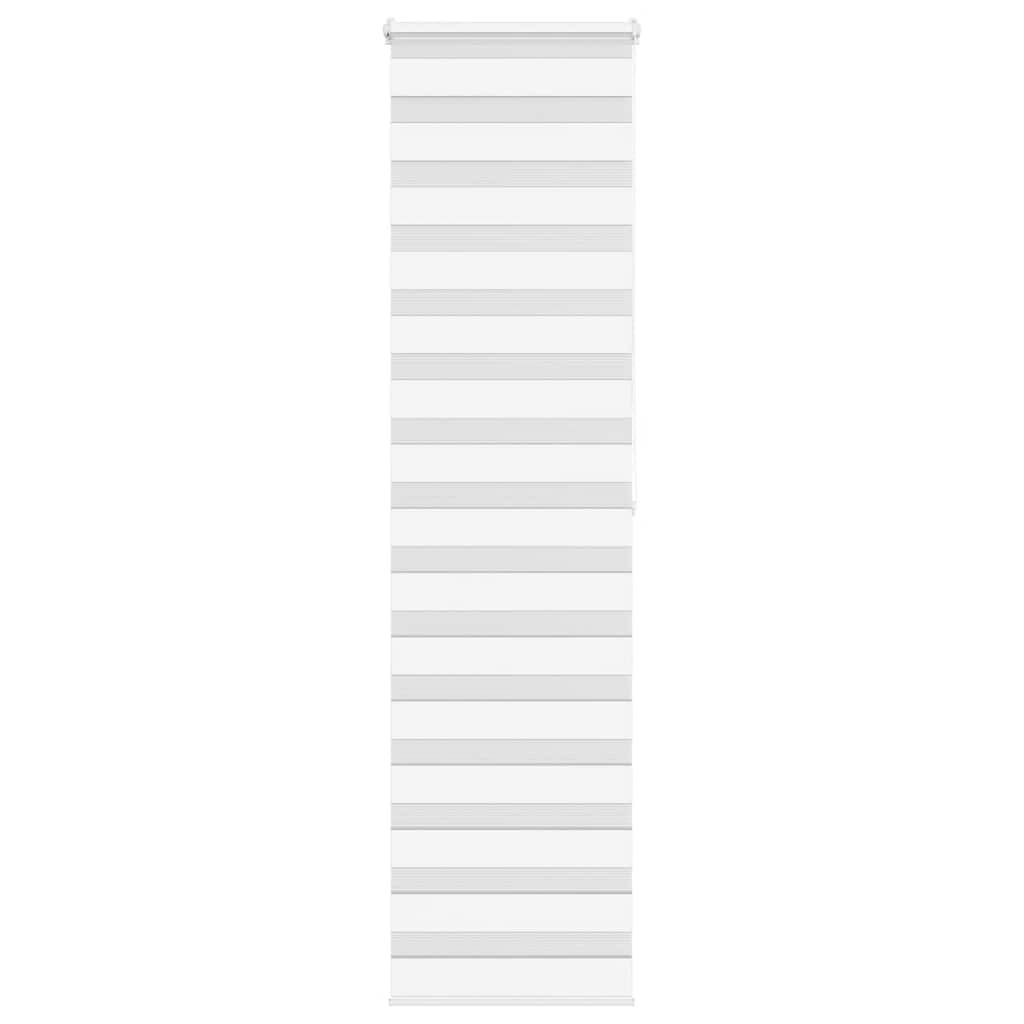 vidaXL Doppelrollo Dunkelgrau Stoffbreite 35,9 cm Polyester
