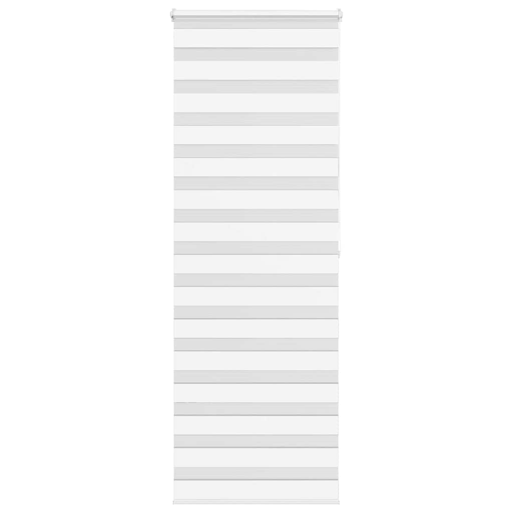 vidaXL Doppelrollo Dunkelgrau Stoffbreite 35,9 cm Polyester