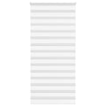 vidaXL Doppelrollo Dunkelgrau Stoffbreite 35,9 cm Polyester