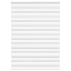 vidaXL Doppelrollo Dunkelgrau Stoffbreite 35,9 cm Polyester