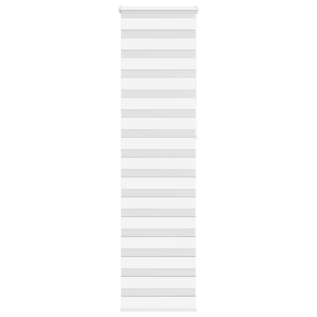 vidaXL Doppelrollo Dunkelgrau Stoffbreite 35,9 cm Polyester