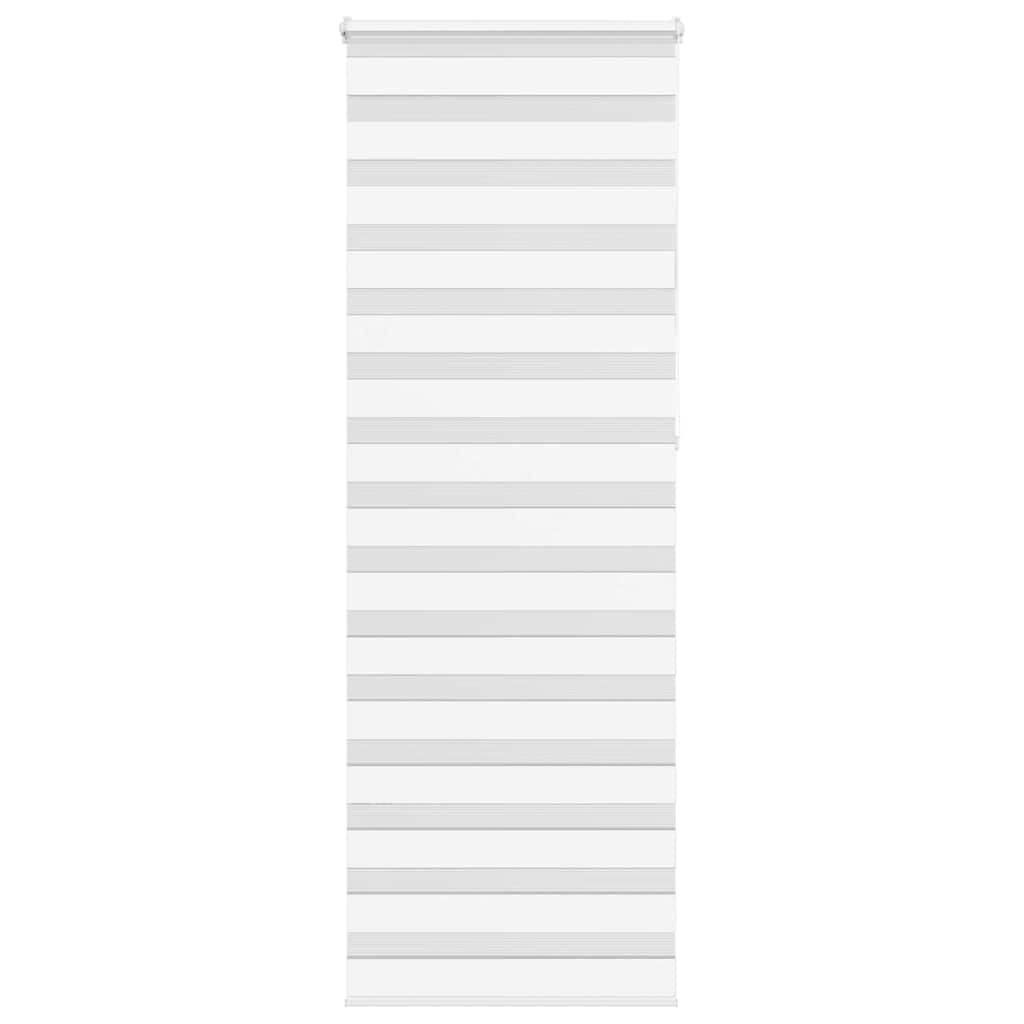 vidaXL Doppelrollo Dunkelgrau Stoffbreite 35,9 cm Polyester
