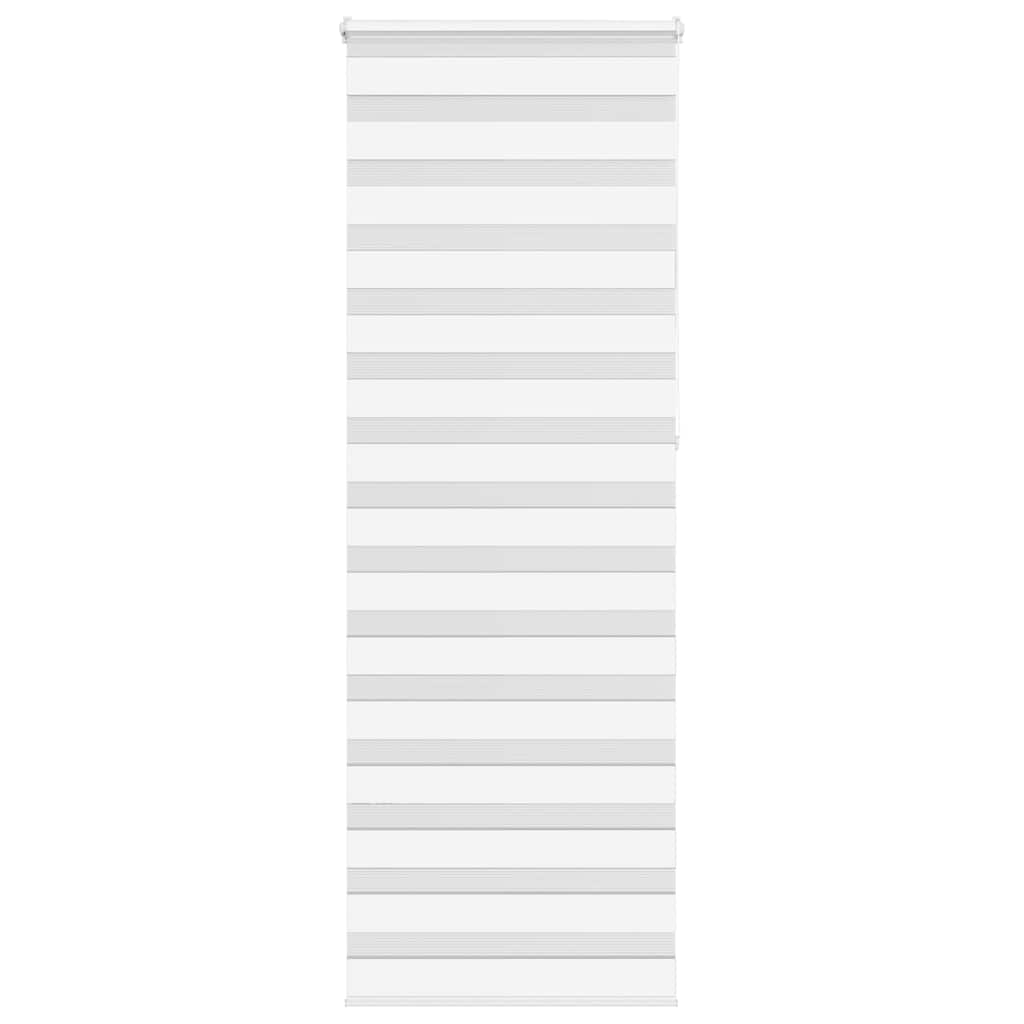 vidaXL Doppelrollo Dunkelgrau Stoffbreite 35,9 cm Polyester