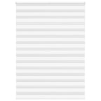 vidaXL Doppelrollo Dunkelgrau Stoffbreite 35,9 cm Polyester