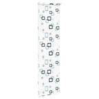 vidaXL Duschrollo 60x240 cm Stoffbreite 56 cm