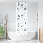 vidaXL Duschrollo mit Kassette 60x240 cm Stoffbreite 56 cm