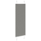vidaXL Plissee Anthrazit Stoffbreite 39,4 cm Polyester
