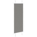 vidaXL Plissee Anthrazit Stoffbreite 39,4 cm Polyester