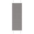 vidaXL Plissee Anthrazit Stoffbreite 39,4 cm Polyester