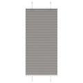 vidaXL Plissee Anthrazit Stoffbreite 39,4 cm Polyester
