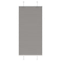 vidaXL Plissee Anthrazit Stoffbreite 39,4 cm Polyester
