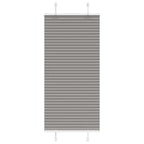 vidaXL Plissee Anthrazit Stoffbreite 39,4 cm Polyester