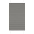 vidaXL Plissee Anthrazit Stoffbreite 39,4 cm Polyester