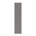 vidaXL Plissee Anthrazit Stoffbreite 39,4 cm Polyester