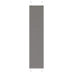 vidaXL Plissee Anthrazit Stoffbreite 39,4 cm Polyester