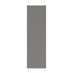 vidaXL Plissee Anthrazit Stoffbreite 39,4 cm Polyester