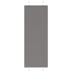vidaXL Plissee Anthrazit Stoffbreite 39,4 cm Polyester
