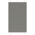 vidaXL Plissee Anthrazit Stoffbreite 39,4 cm Polyester