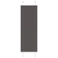 vidaXL Plissee Anthrazit Stoffbreite 39,4 cm Polyester