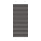 vidaXL Plissee Anthrazit Stoffbreite 39,4 cm Polyester