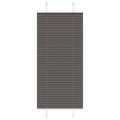 vidaXL Plissee Anthrazit Stoffbreite 39,4 cm Polyester