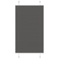 vidaXL Plissee Anthrazit Stoffbreite 39,4 cm Polyester