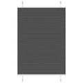 vidaXL Plissee Anthrazit Stoffbreite 39,4 cm Polyester