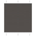 vidaXL Plissee Anthrazit Stoffbreite 39,4 cm Polyester