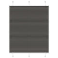 vidaXL Plissee Anthrazit Stoffbreite 39,4 cm Polyester