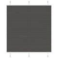 vidaXL Plissee Anthrazit Stoffbreite 39,4 cm Polyester