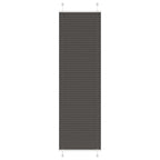 vidaXL Plissee Anthrazit Stoffbreite 39,4 cm Polyester