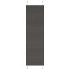 vidaXL Plissee Anthrazit Stoffbreite 39,4 cm Polyester