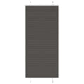 vidaXL Plissee Anthrazit Stoffbreite 39,4 cm Polyester