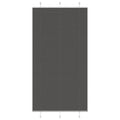 vidaXL Plissee Anthrazit Stoffbreite 39,4 cm Polyester
