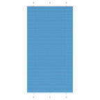 vidaXL Plissee Anthrazit Stoffbreite 39,4 cm Polyester