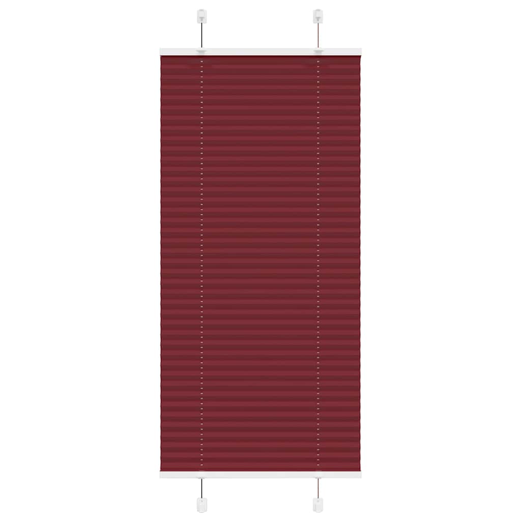 vidaXL Plissee Anthrazit Stoffbreite 39,4 cm Polyester