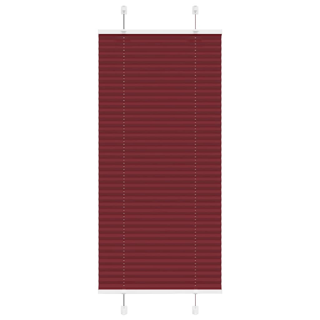 vidaXL Plissee Anthrazit Stoffbreite 39,4 cm Polyester