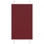 vidaXL Plissee Anthrazit Stoffbreite 39,4 cm Polyester