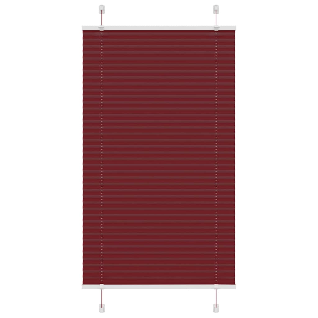 vidaXL Plissee Anthrazit Stoffbreite 39,4 cm Polyester