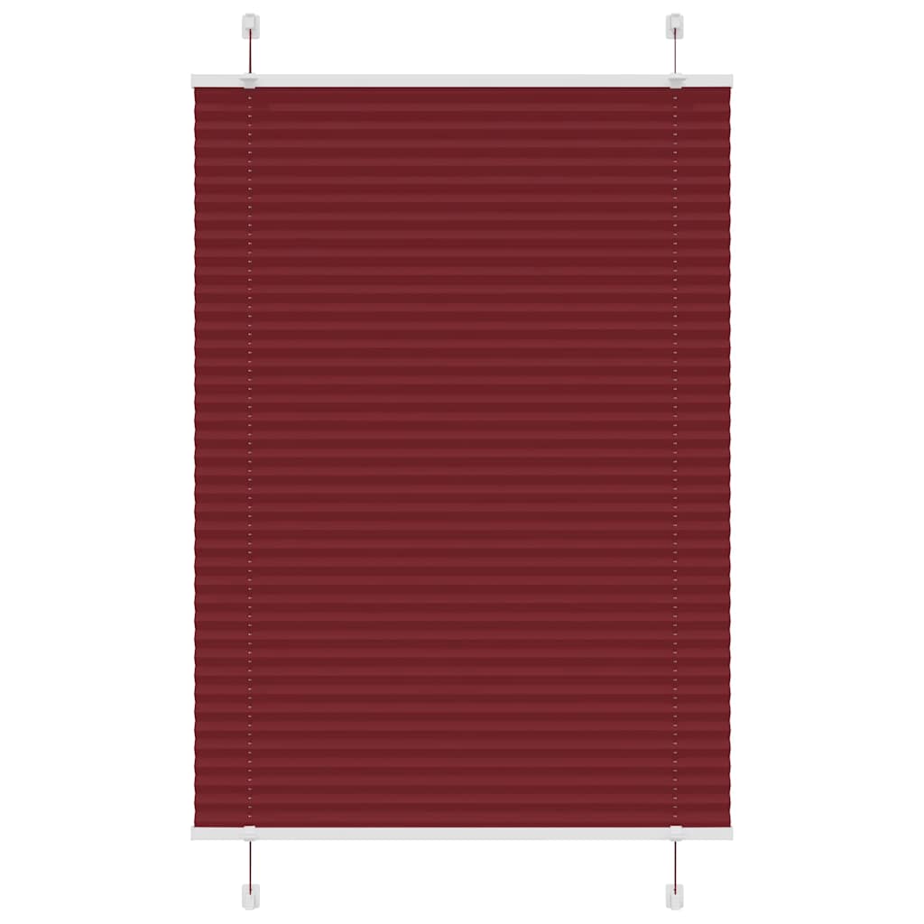 vidaXL Plissee Anthrazit Stoffbreite 39,4 cm Polyester