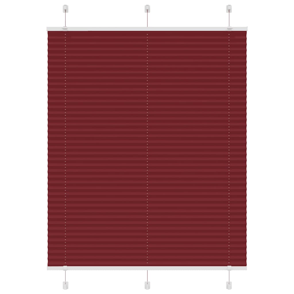 vidaXL Plissee Anthrazit Stoffbreite 39,4 cm Polyester
