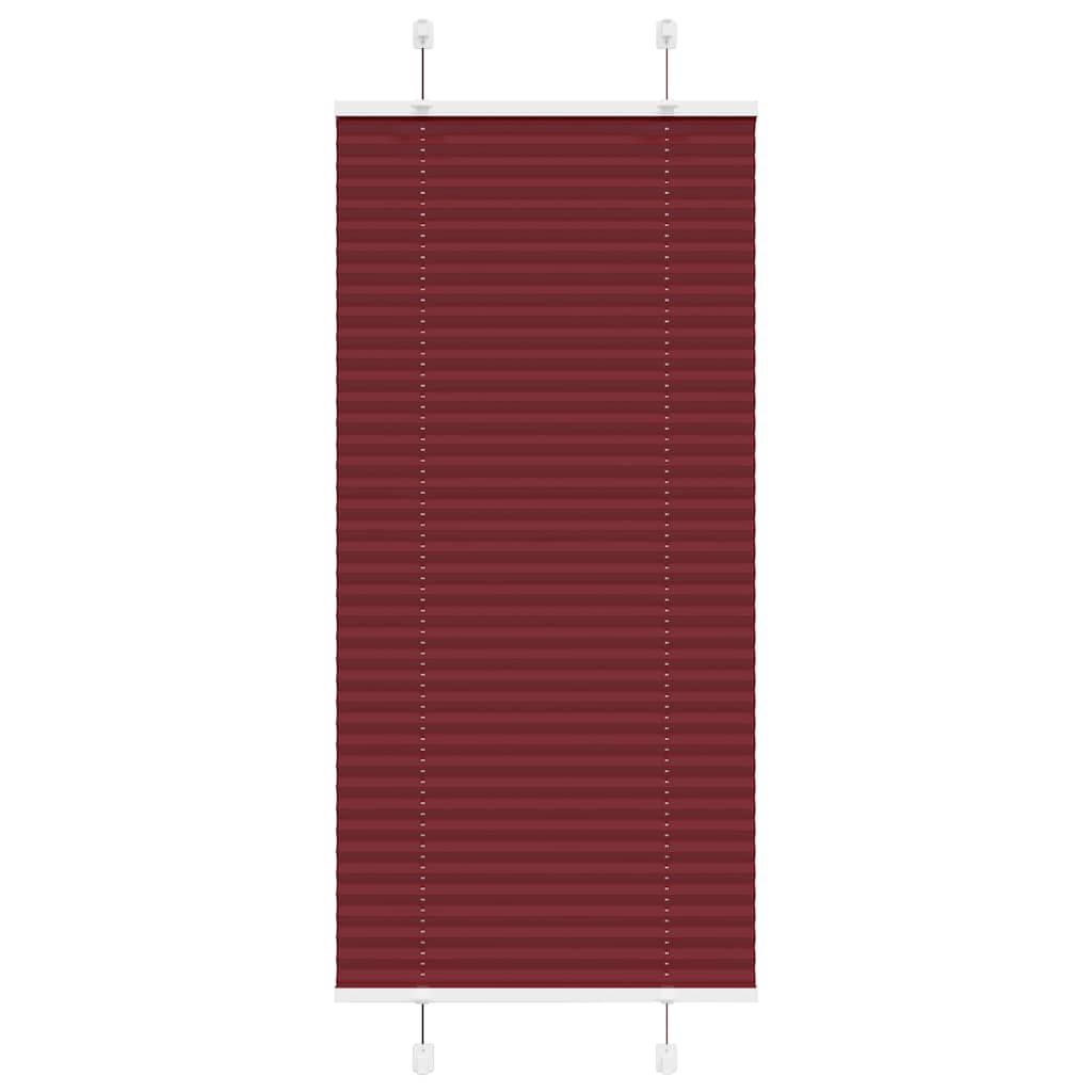 vidaXL Plissee Anthrazit Stoffbreite 39,4 cm Polyester