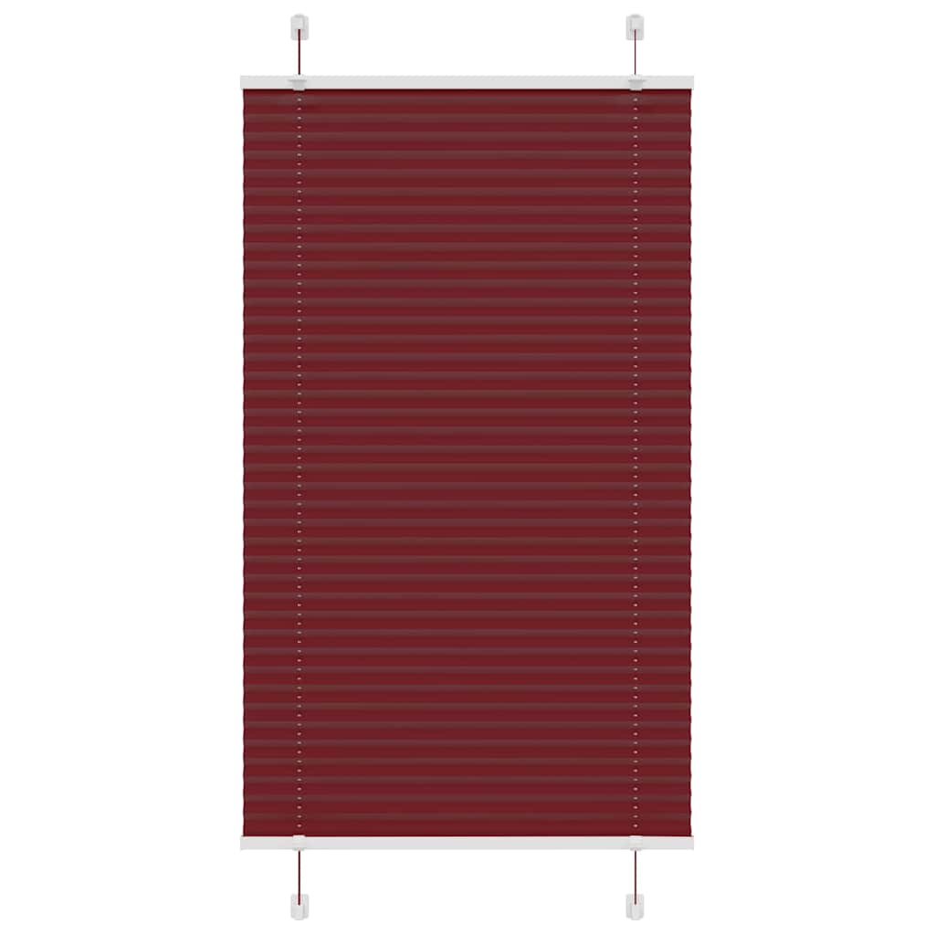 vidaXL Plissee Anthrazit Stoffbreite 39,4 cm Polyester