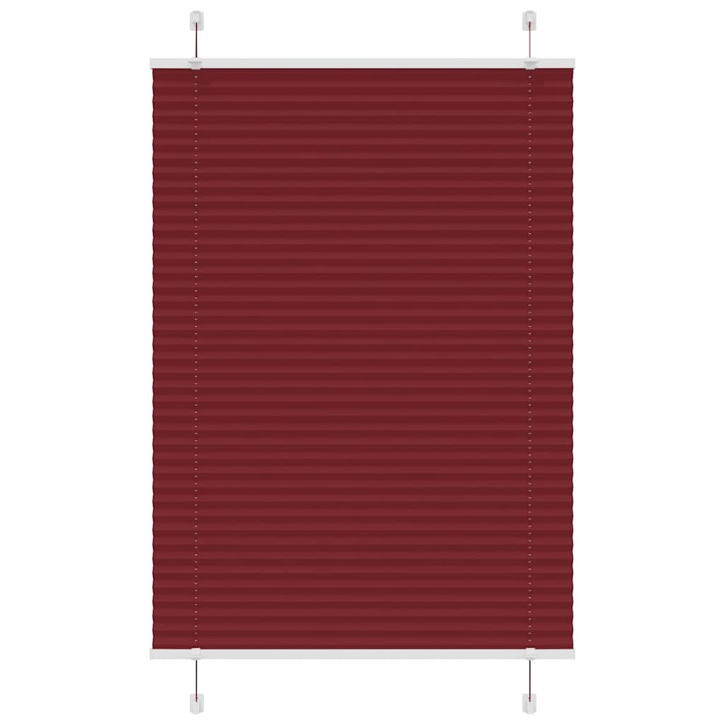 vidaXL Plissee Anthrazit Stoffbreite 39,4 cm Polyester