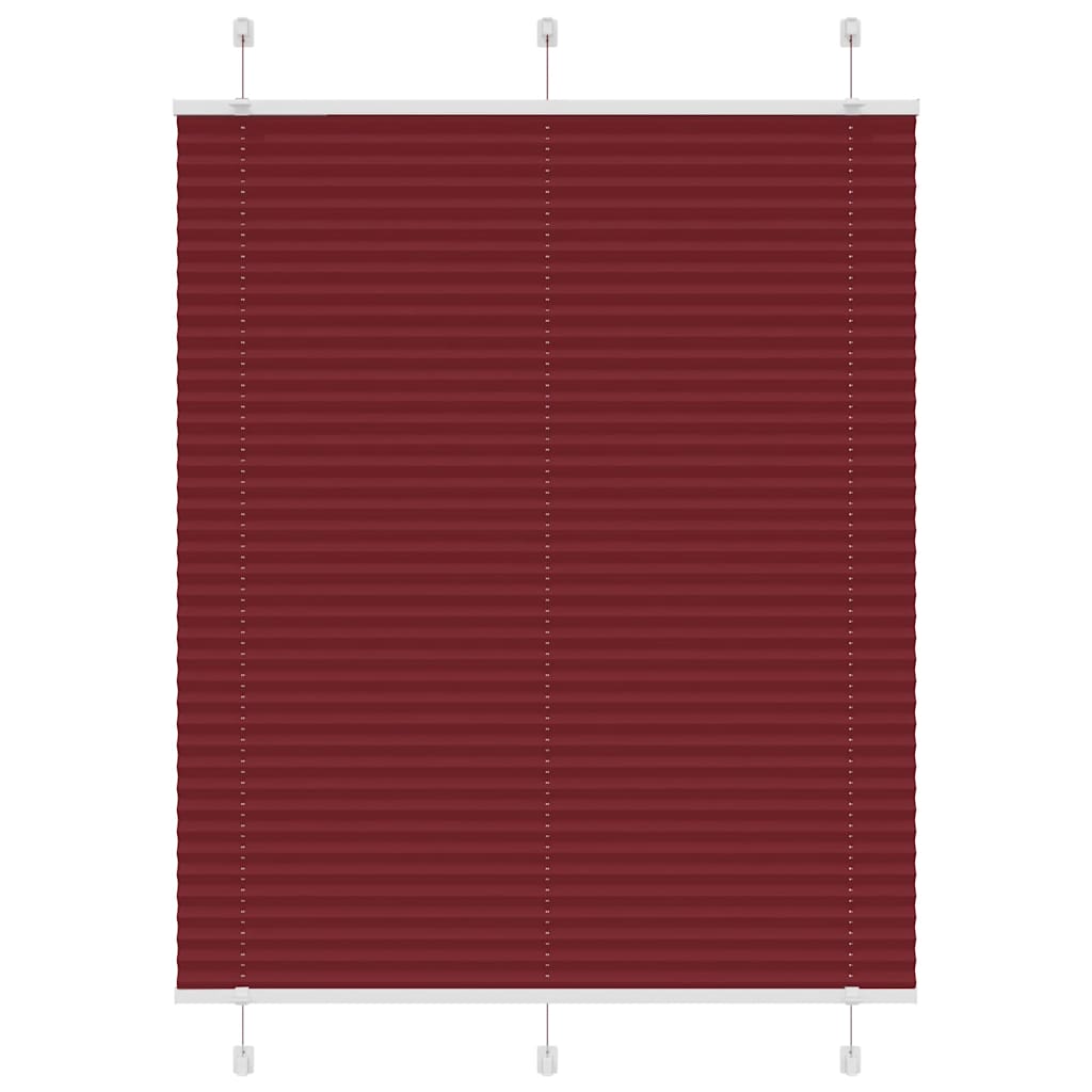 vidaXL Plissee Anthrazit Stoffbreite 39,4 cm Polyester
