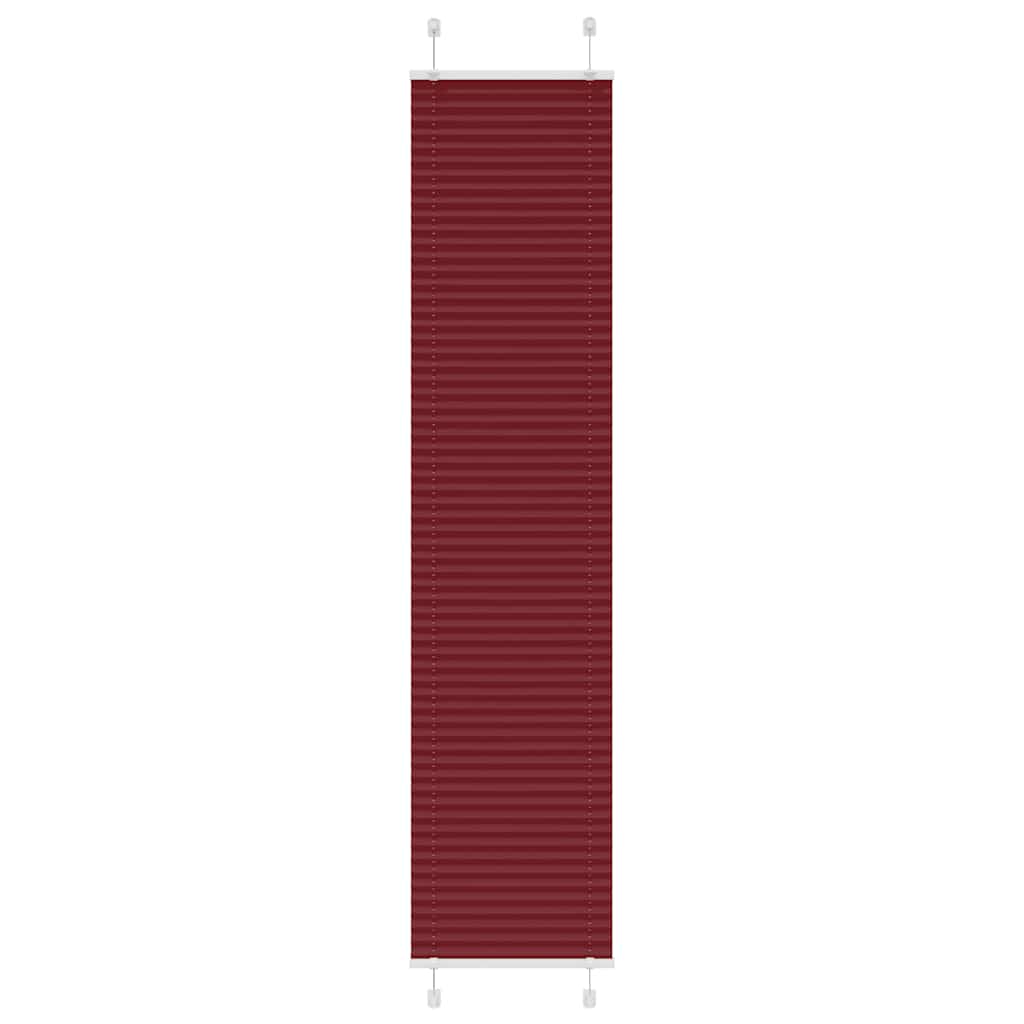 vidaXL Plissee Anthrazit Stoffbreite 39,4 cm Polyester