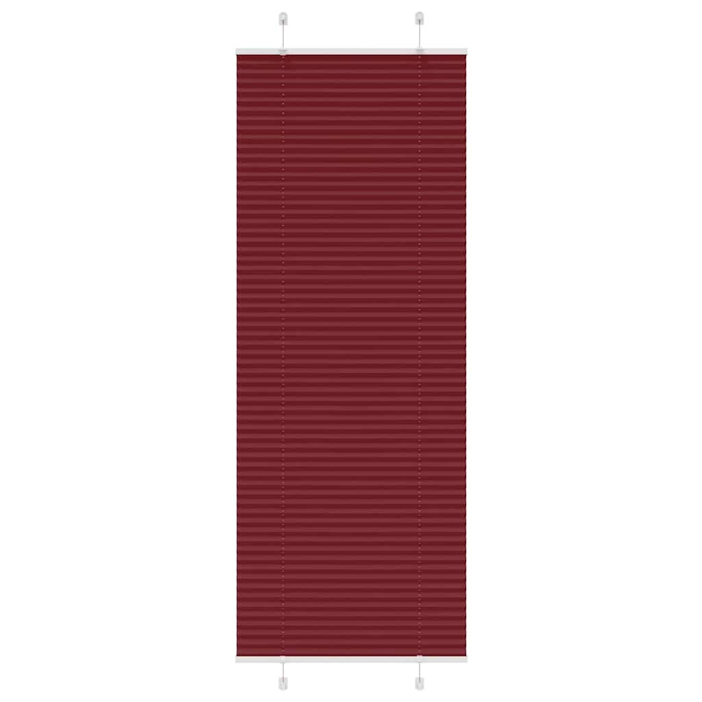 vidaXL Plissee Anthrazit Stoffbreite 39,4 cm Polyester