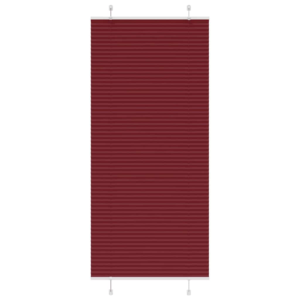 vidaXL Plissee Anthrazit Stoffbreite 39,4 cm Polyester