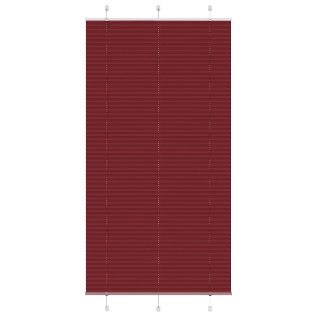vidaXL Plissee Anthrazit Stoffbreite 39,4 cm Polyester